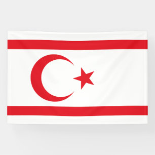 Flagge Nordzyperns Banner