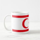 Flagge Nordzyperns Kaffeetasse (Links)