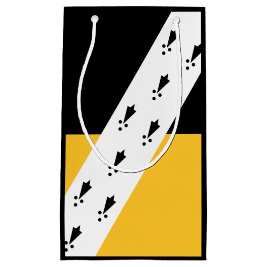 Flagge Norfolk Small Gift Bag Kleine Geschenktüte (Vorderseite)
