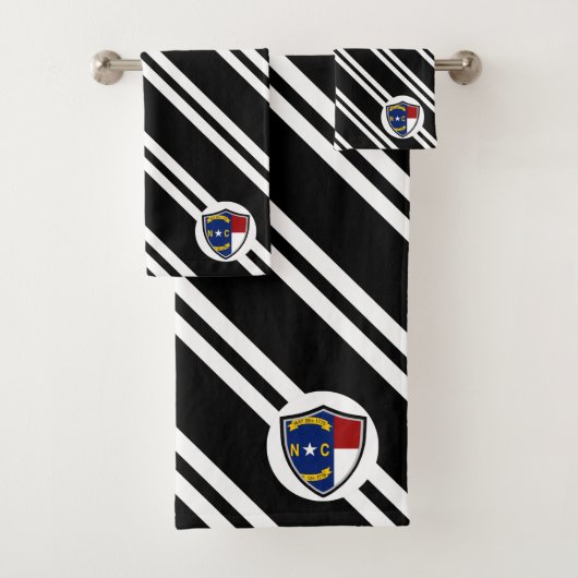 Flagge North Carolina Badhandtuch Set (Insitu)