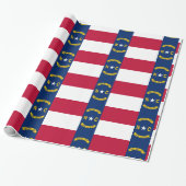 Flagge North Carolina Geschenkpapier (Ungerollt)