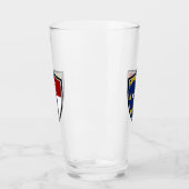 Flagge North Carolina Glas (Links)