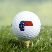Flagge North Carolina Golfball (Insitu T-Shirt)