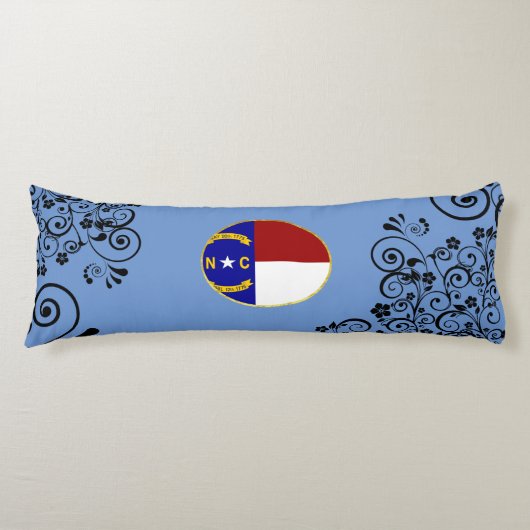 Flagge North Carolina Seitenschläferkissen (Vorderseite)