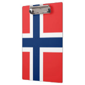 Flagge Norwegen Zwischenablage Klemmbrett (Links)