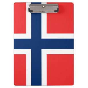 Flagge Norwegen Zwischenablage Klemmbrett