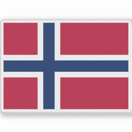 Flagge Norwegens Aufkleber