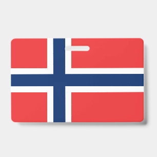 Flagge Norwegens Ausweis