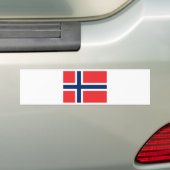 Flagge Norwegens Autoaufkleber (Auf Auto)