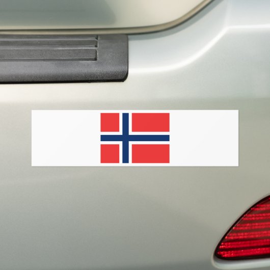 Flagge Norwegens Autoaufkleber (Auf Auto)