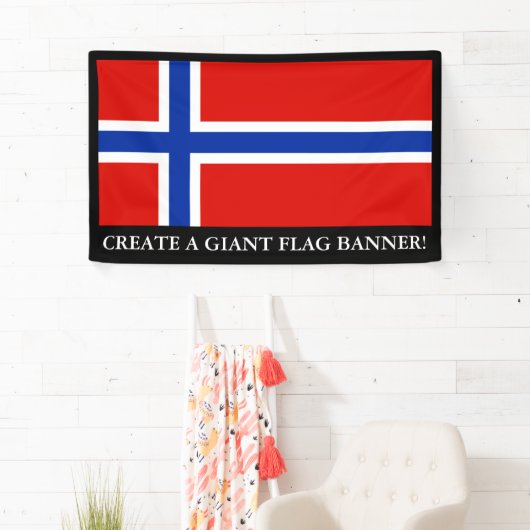 Flagge Norwegens Banner (Insitu)