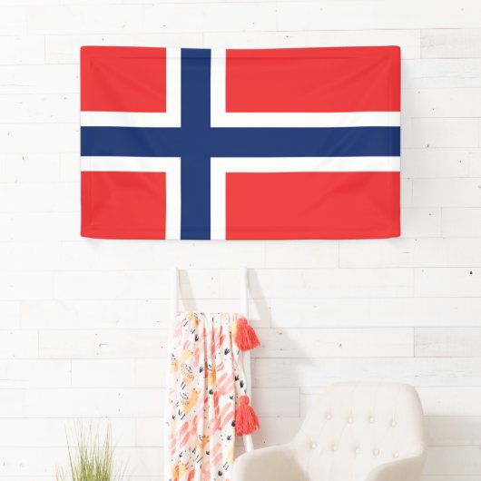 Flagge Norwegens Banner (Insitu)