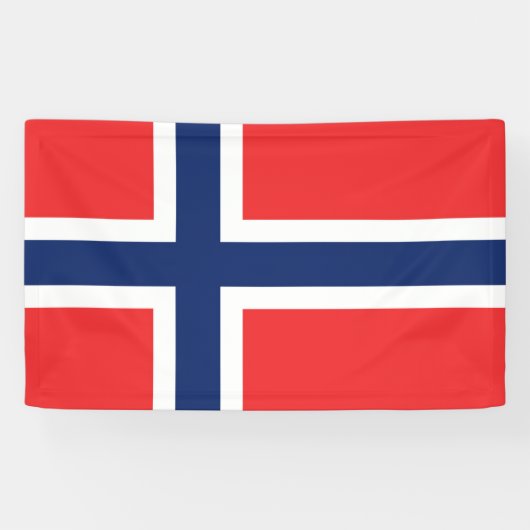 Flagge Norwegens Banner (Horizontal)