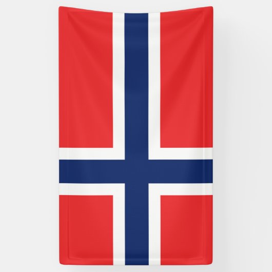Flagge Norwegens Banner (Vertikal)