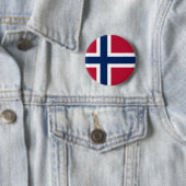 Flagge Norwegens Button (Beispiel)