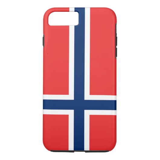 Flagge Norwegens Case-Mate iPhone Hülle (Rückseite)