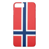 Flagge Norwegens Case-Mate iPhone Hülle (Rückseite)