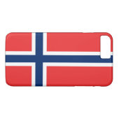Flagge Norwegens Case-Mate iPhone Hülle (Rückseite (Horizontal))