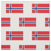 Flagge Norwegens Fabric Stoff (Muster)