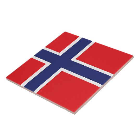 Flagge Norwegens Fliese (Seite)