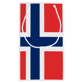 Flagge Norwegens - Geschenktasche Kleine Geschenktüte