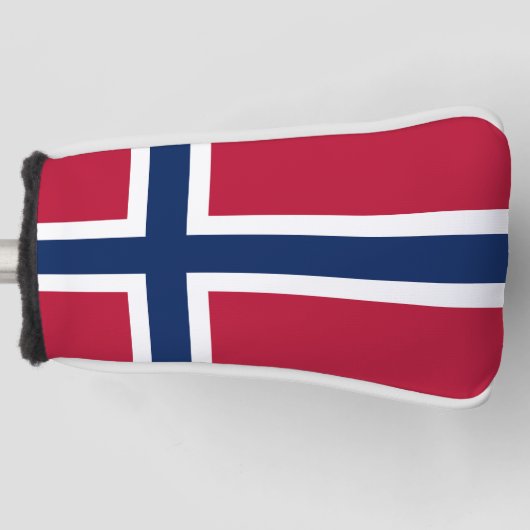 Flagge Norwegens Golf Headcover (Vorderseite)