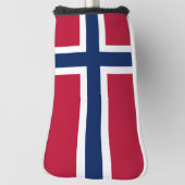 Flagge Norwegens Golf Headcover (Rotieren 90)