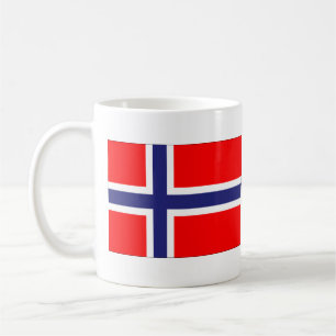 Flagge Norwegens Kaffeetasse