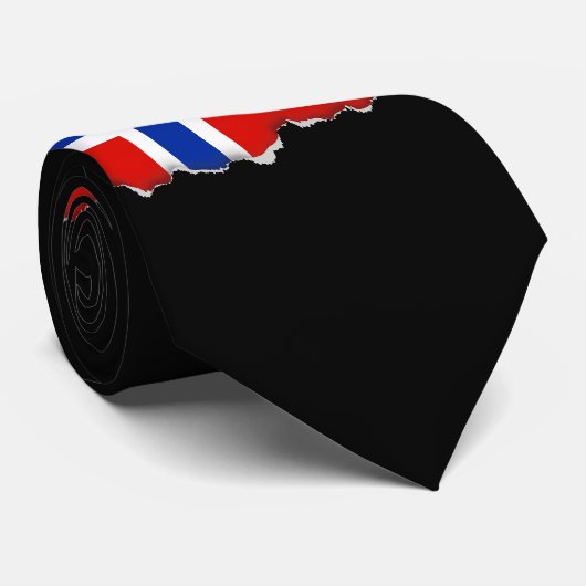Flagge Norwegens Krawatte (Gerollt)