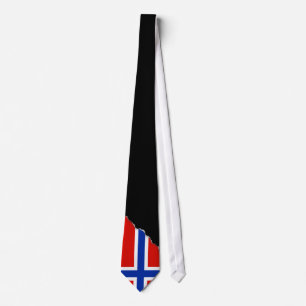 Flagge Norwegens Krawatte