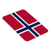 Flagge Norwegens Magnet (Rechte Seite)