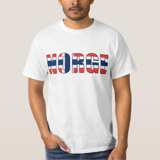 Flagge Norwegens Norge T-Shirt