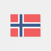 Flagge Norwegens - Post-it® Notes Post-it Klebezettel (Vorderseite)