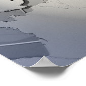 Flagge Norwegens Poster (Ecke)