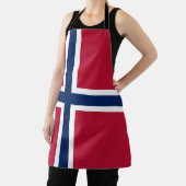Flagge Norwegens Schürze (InSitu)