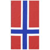 Flagge Norwegens skandinavische Tischdecke (Vorderseite)