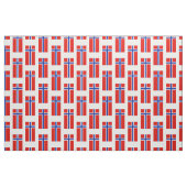 Flagge Norwegens Stoff (Fat Quarter (45,7 x 55,9 cm))