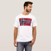 Flagge Norwegens T-Shirt (Vorne ganz)