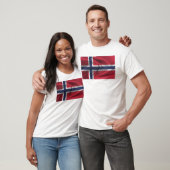 Flagge Norwegens T-Shirt (Unisex)