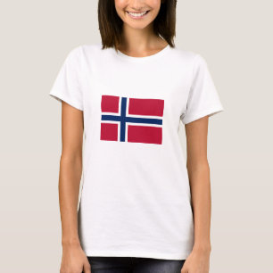 Flagge Norwegens T-Shirt