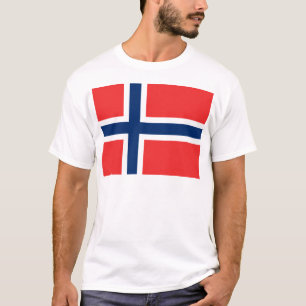 Flagge Norwegens T-Shirt