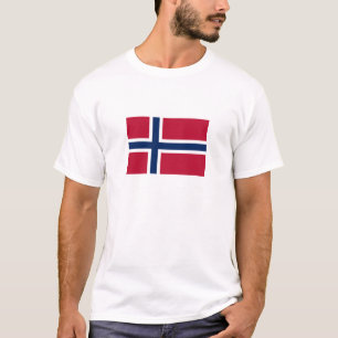 Flagge Norwegens T-Shirt