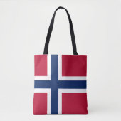 Flagge Norwegens Tasche (Vorderseite)