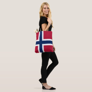 Flagge Norwegens Tasche
