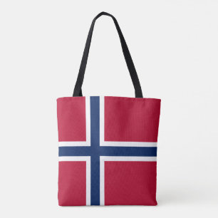 Flagge Norwegens Tasche