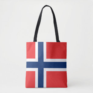 Flagge Norwegens Tasche