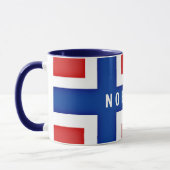 Flagge Norwegens Tasse (Links)