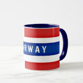 Flagge Norwegens Tasse (VorderseiteRechts)