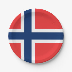 Flagge Norwegens: Teller von Papier