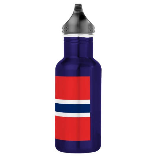 Flagge Norwegens Trinkflasche (Rechts)